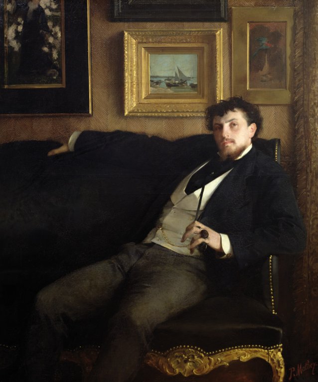 Portrait of Ernest Duez, 1876