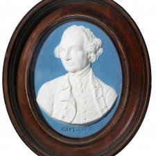 Jasperware medallion of Captain James Cook